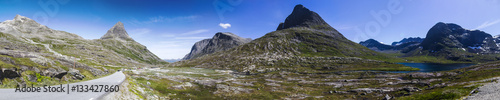 Trollstigen road in Meiadalen in Norway © tmag