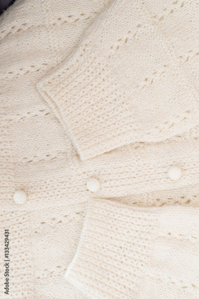 Wool knitted sweater