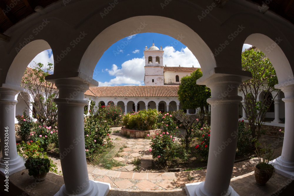 Cloister of La Recoleta - Wide angle Version