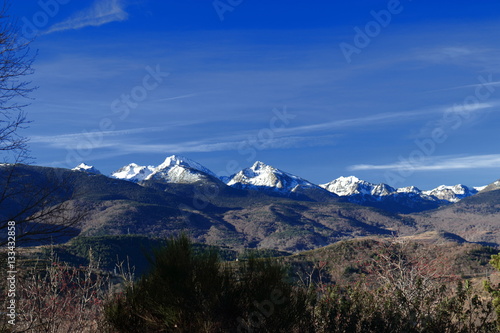 Montagnes du Donezan dans les Pyrénées