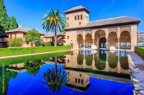 Alhambra, Granada, Spain. photo