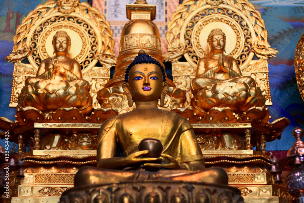Obraz premium Buddhistischer Altar