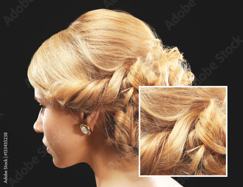 Young woman with elegant ha...