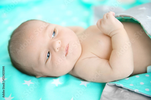 Newborn baby girl, 7 days o...