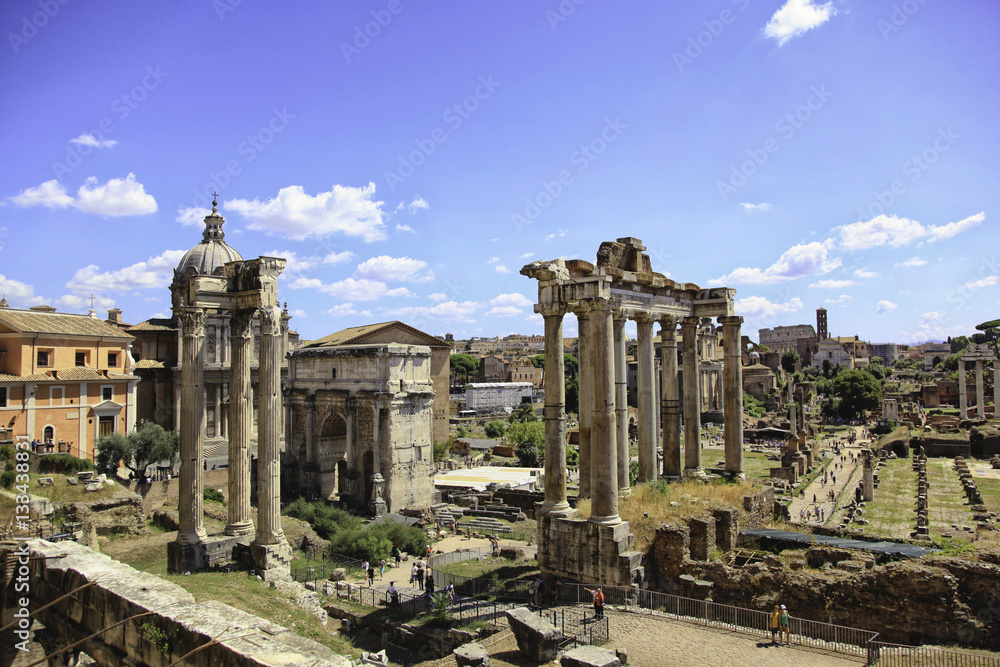 Forum Romain, Rome, Latium, Italy / Roman Forum, Rome, Lazio, Italy