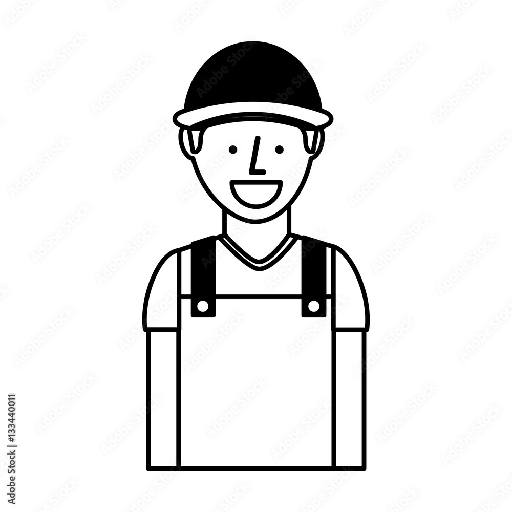 mechanic avatar character icon vector illustration design mechanic avatar character icon vector illustration design