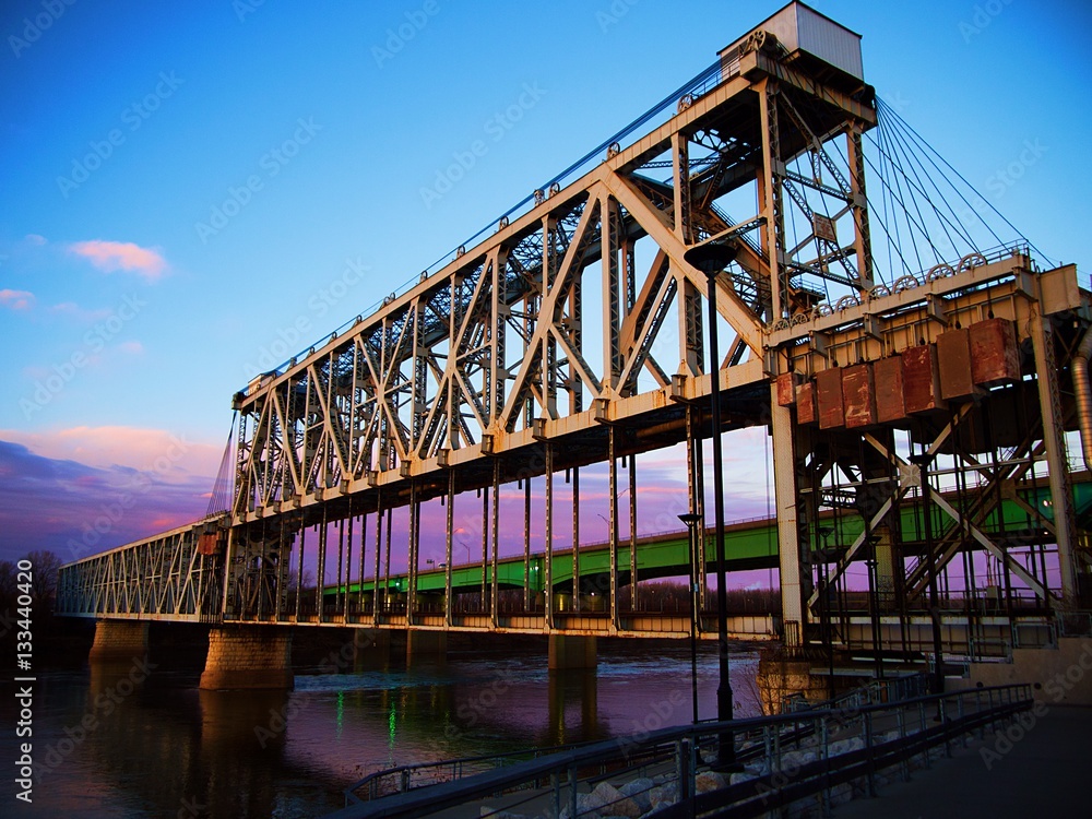 Rail Car Bridge Stock Photo Adobe Stock