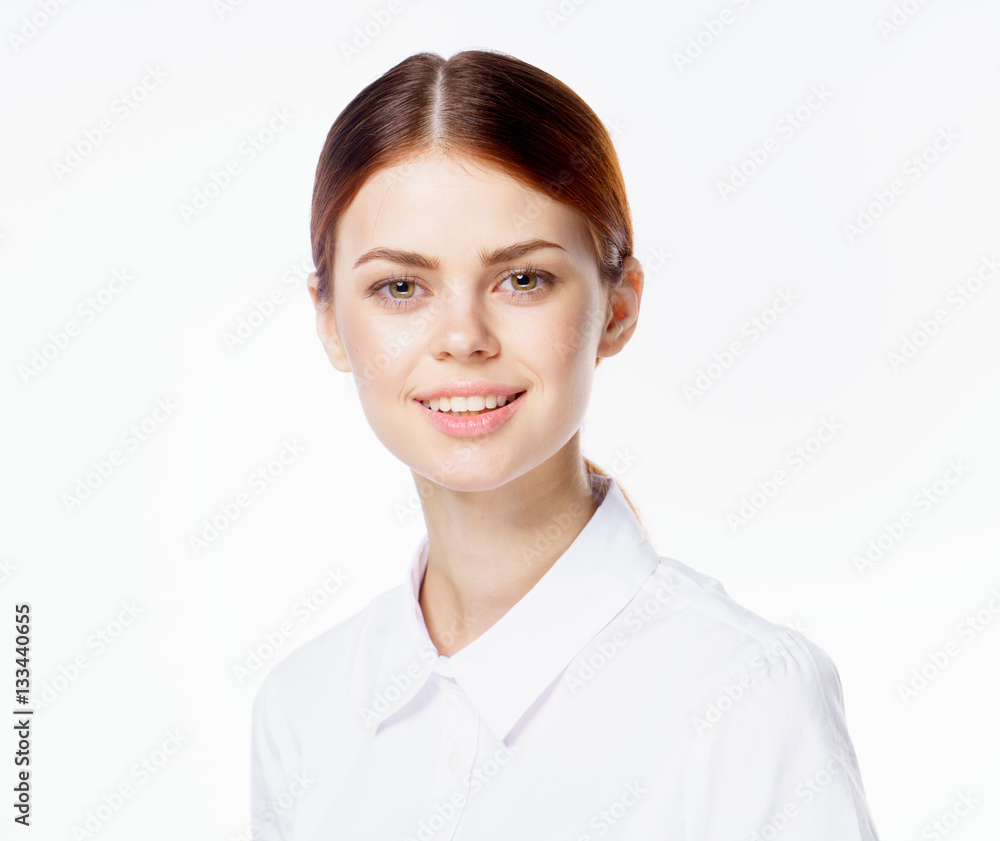 beautiful beauty, cleaned hair, light background beautiful beauty, cleaned hair, light background