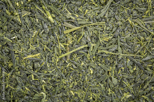 Kabusecha green tea background