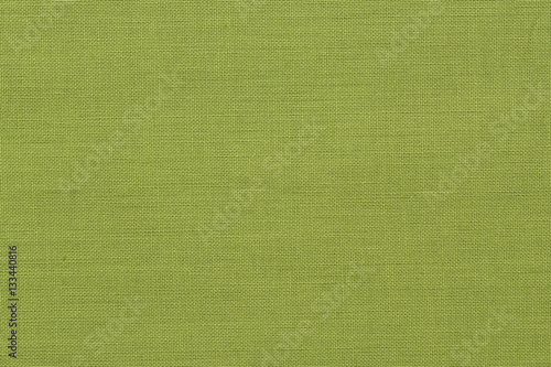 Vintage green fabric background.