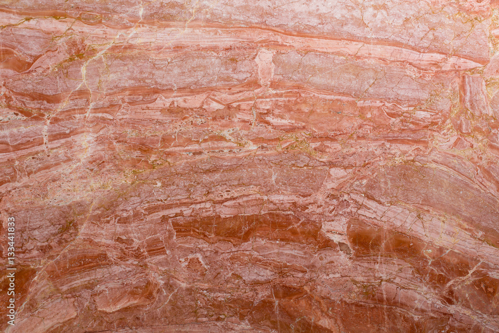 Fototapeta premium Luxury red marble texture background on macro.