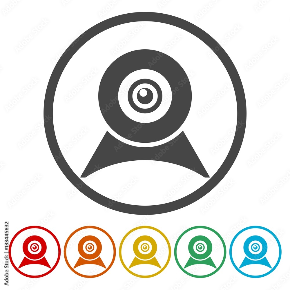 Web camera icon Web camera icon