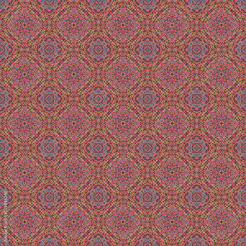 Colorful seamless graphic pattern