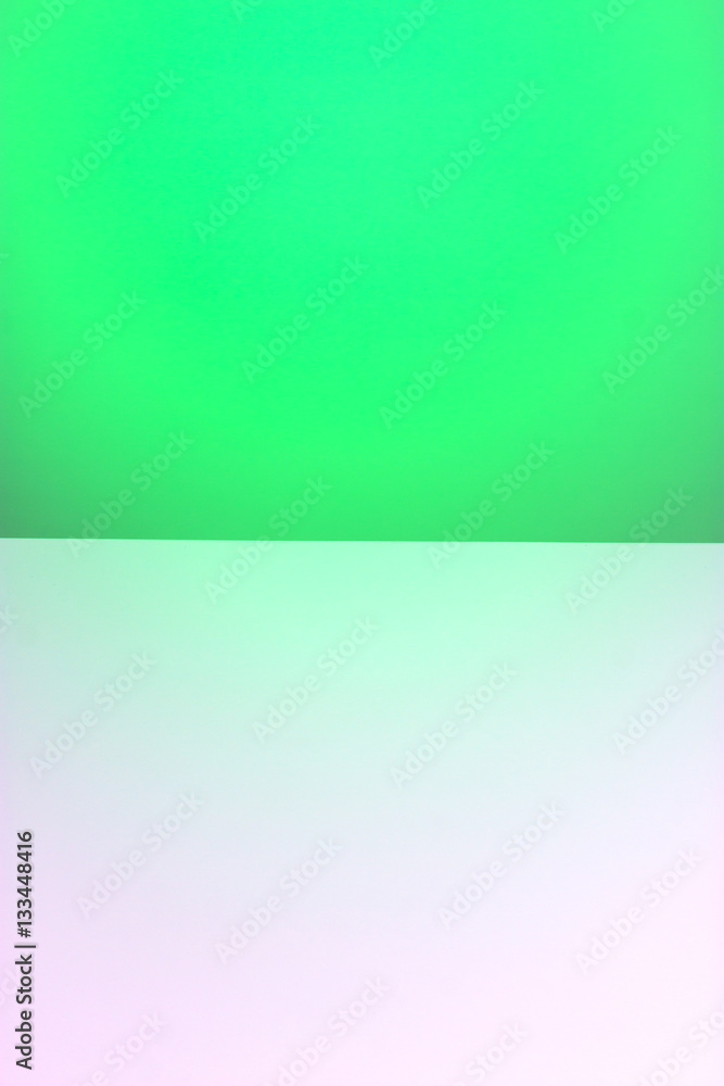 Green bicolor background