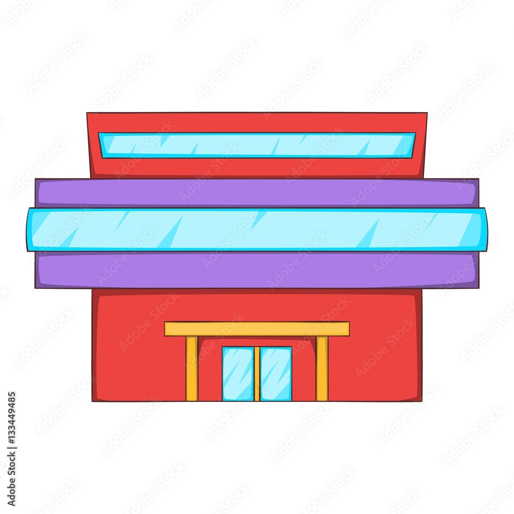 Market icon, cartoon style Stock Vector | Adobe Stock