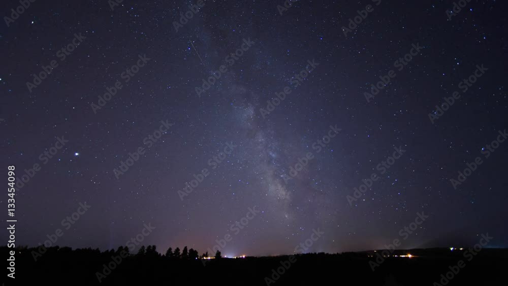 Milky Way Stars on Clear Dark Night Milky Way Stars on Clear Dark Night