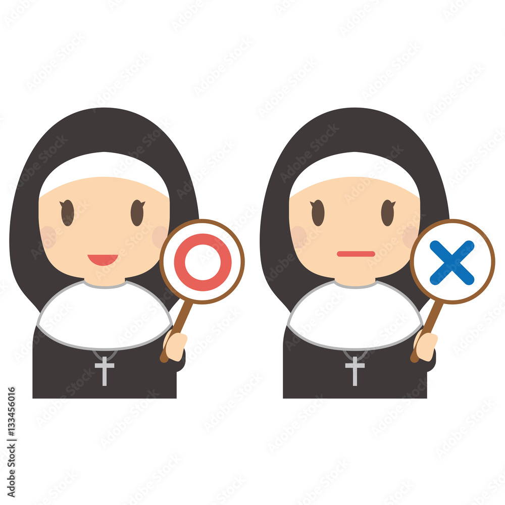 かわいいシスター 修道女 と Stock Vector Adobe Stock かわいいシスター 修道女 と Stock Vector Adobe Stock