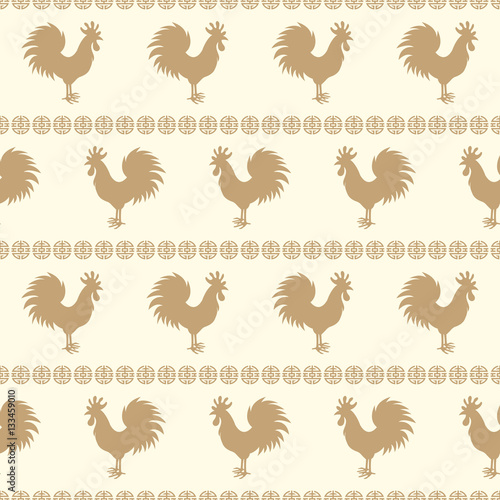 rooster year seamless