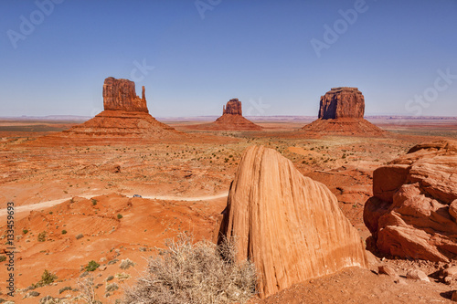 Merrick Butte and the Mitten Buttes, Monument Valley