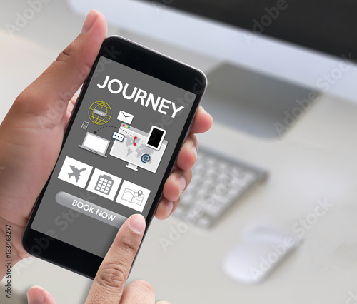 touch Online holiday reservation booking interface to go trip jo