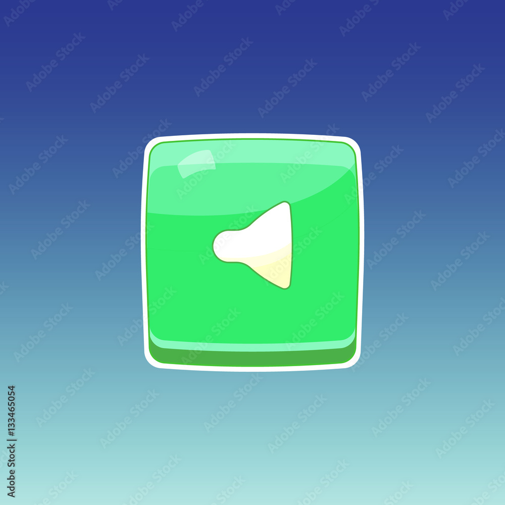 Game green button Game green button