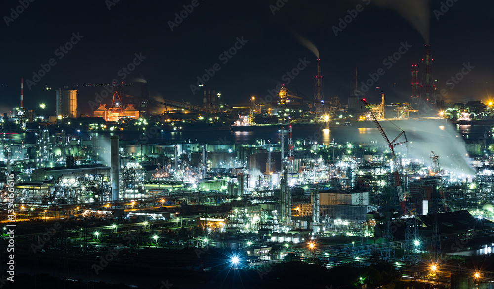 Mizushima industrial area