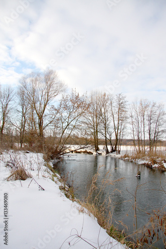 River in the winter © vchphoto