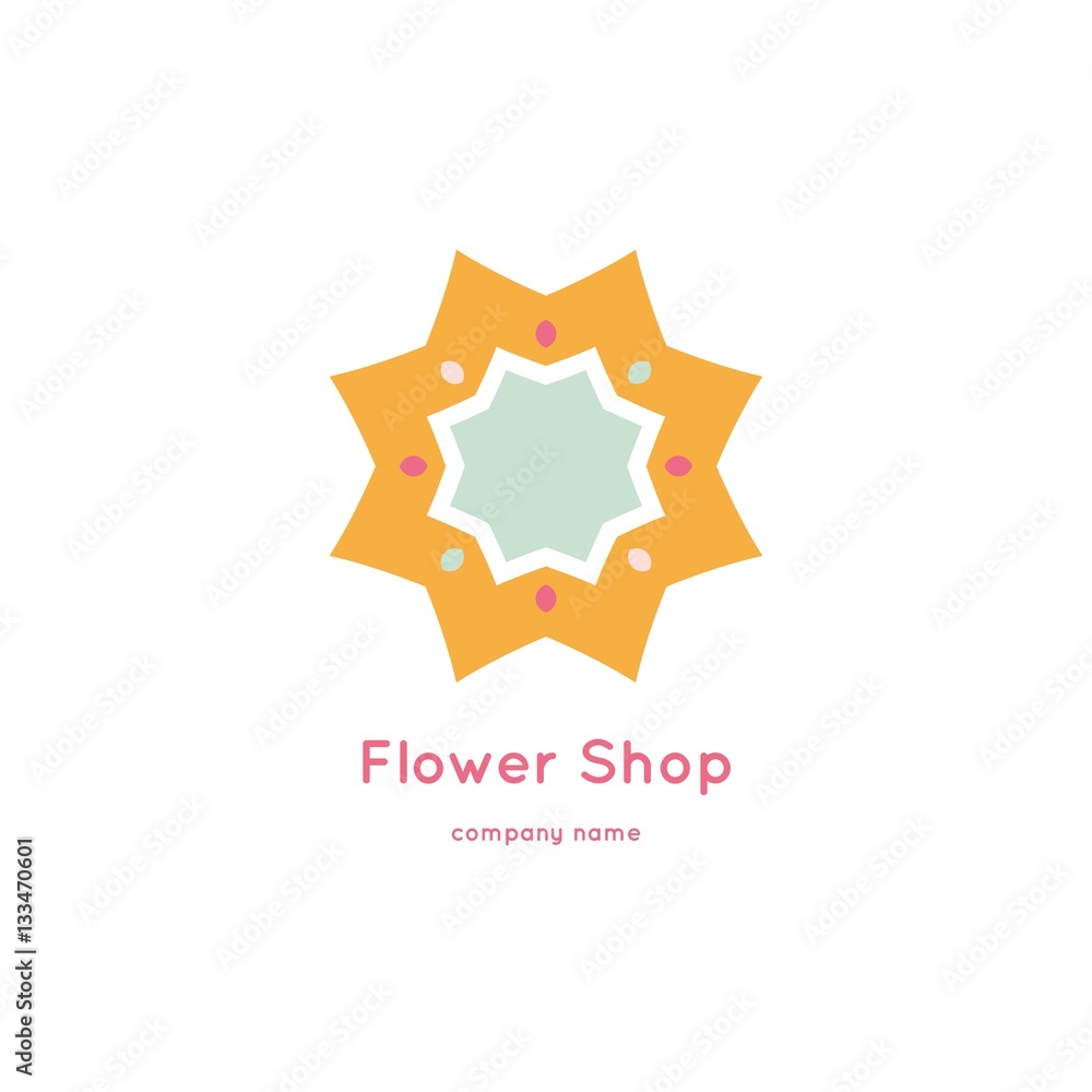 Bright and juicy beautiful circular logo for organic shop, eco product. Bright and juicy beautiful circular logo for organic shop, eco product.