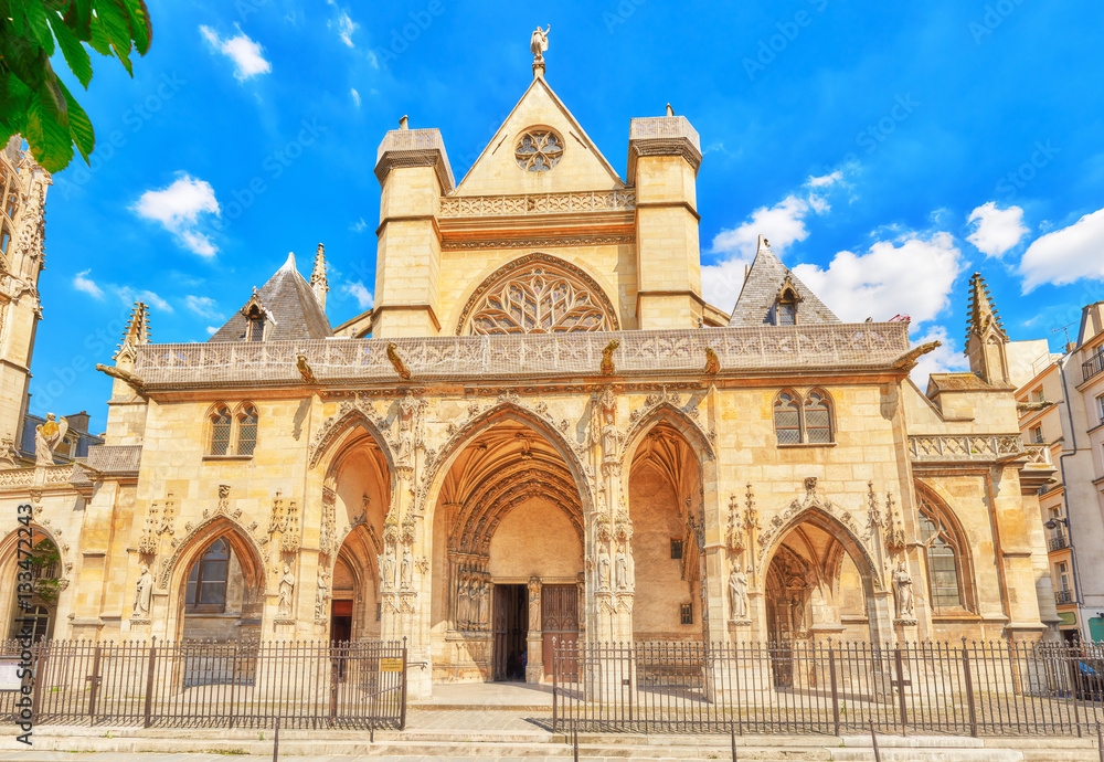 Saint-Germain l'Auxerrois Church  is situated near Louvre. It's