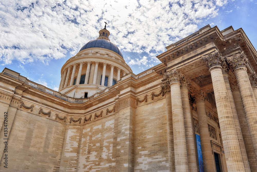 French Mausoleum of Great People of France - the Pantheon in Par