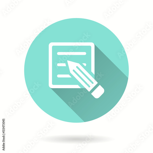 Registration - vector icon.