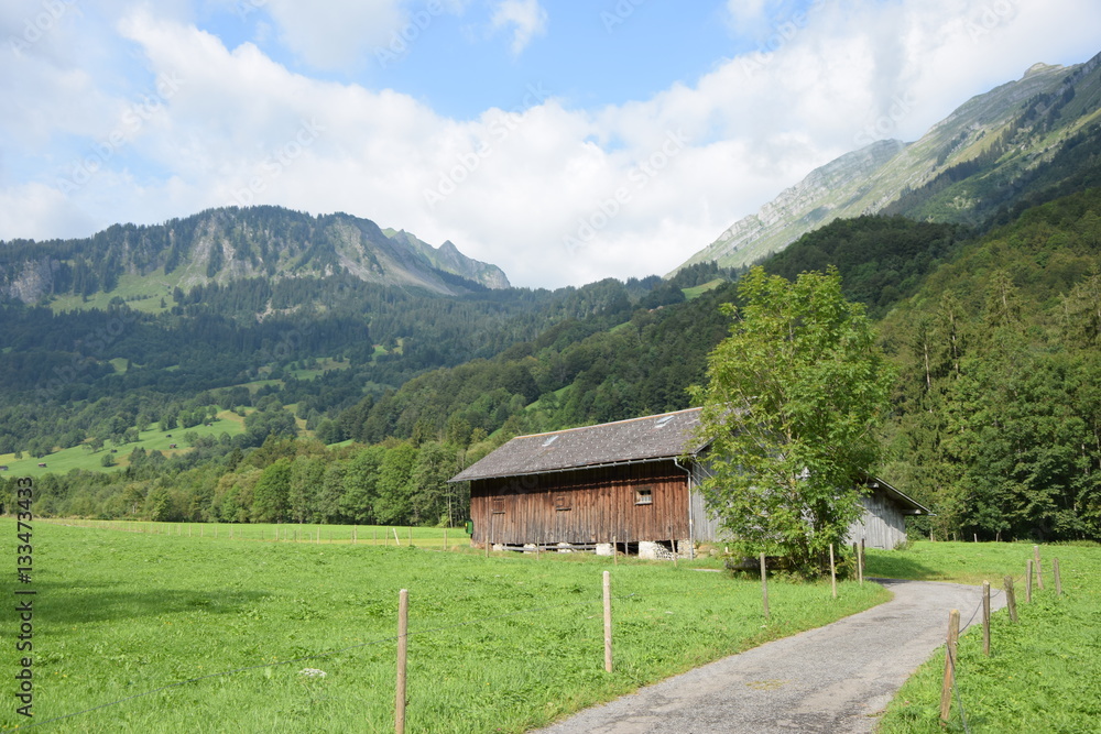 Obraz premium Argental bei Au, Bregenzerwald