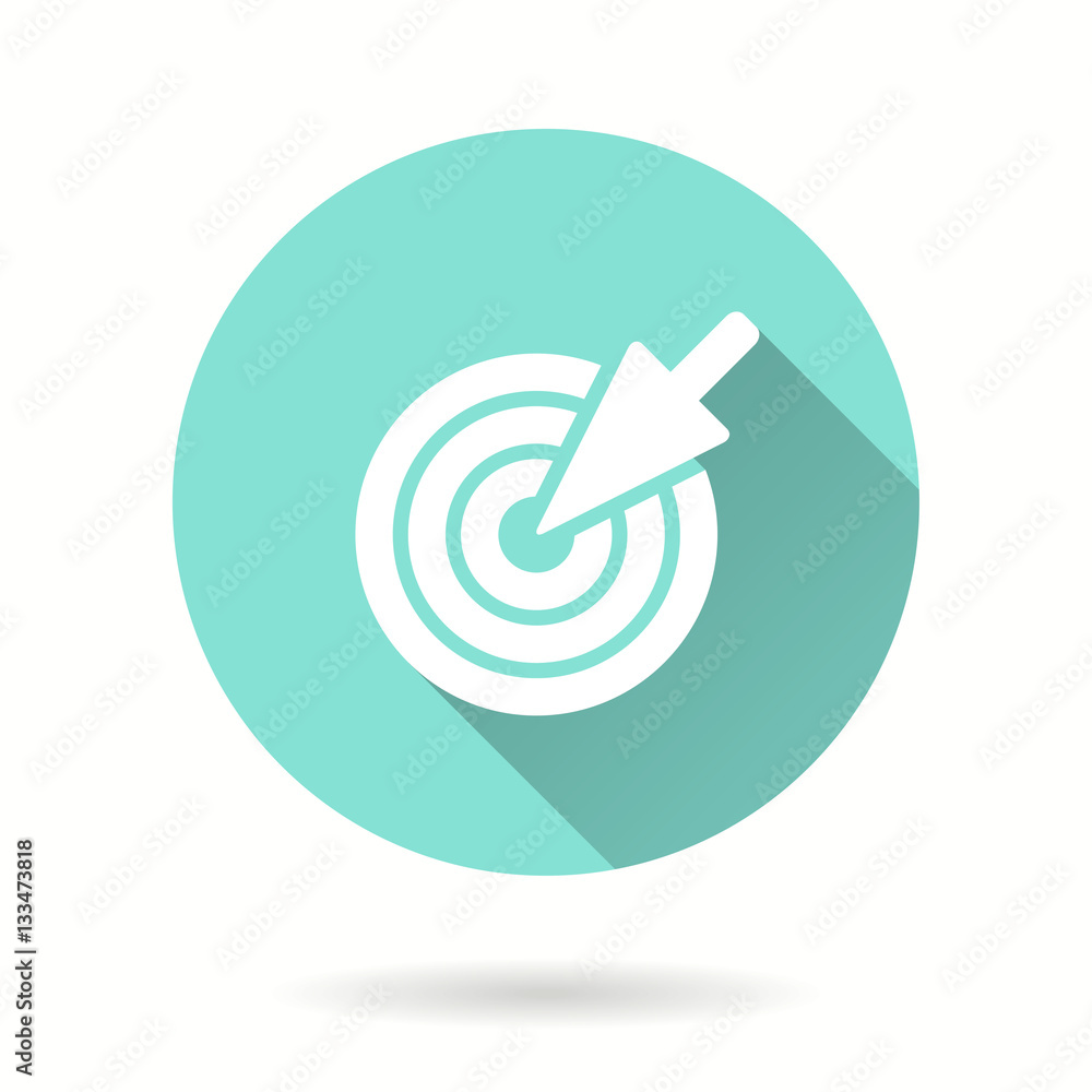 Target - vector icon. Target - vector icon.