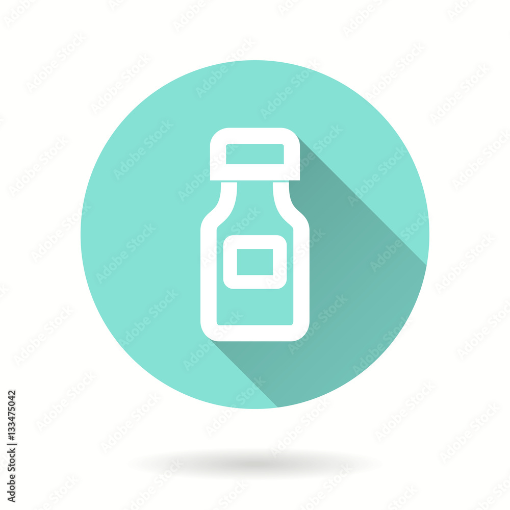 Medicine bottle - vector icon. Medicine bottle - vector icon.