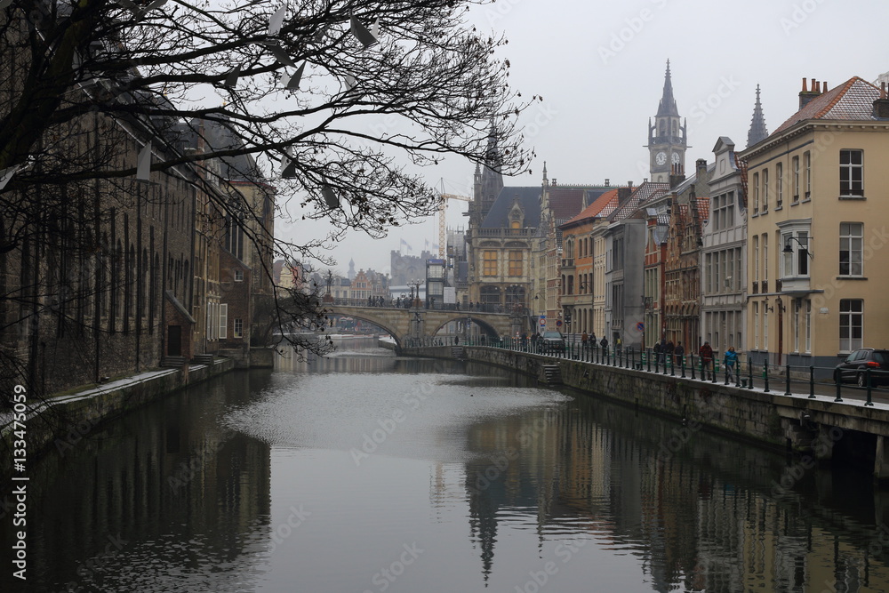 Gent winter, Belgium Gent winter, Belgium