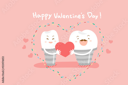 dental implants with valentines day