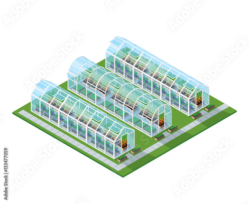 Greenhouses Isometric Location