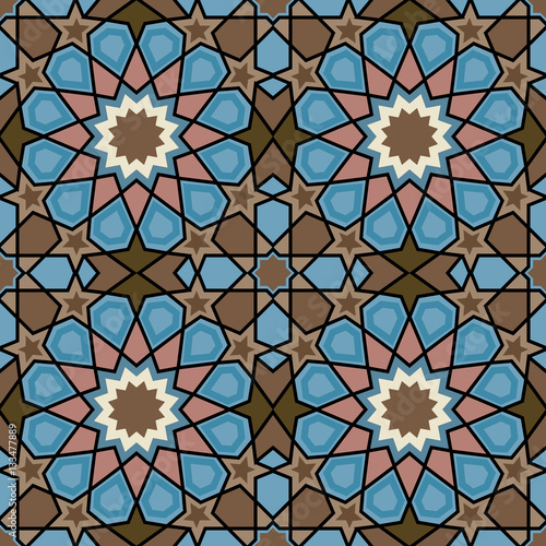 Canvas Print Abstract mosaic pattern