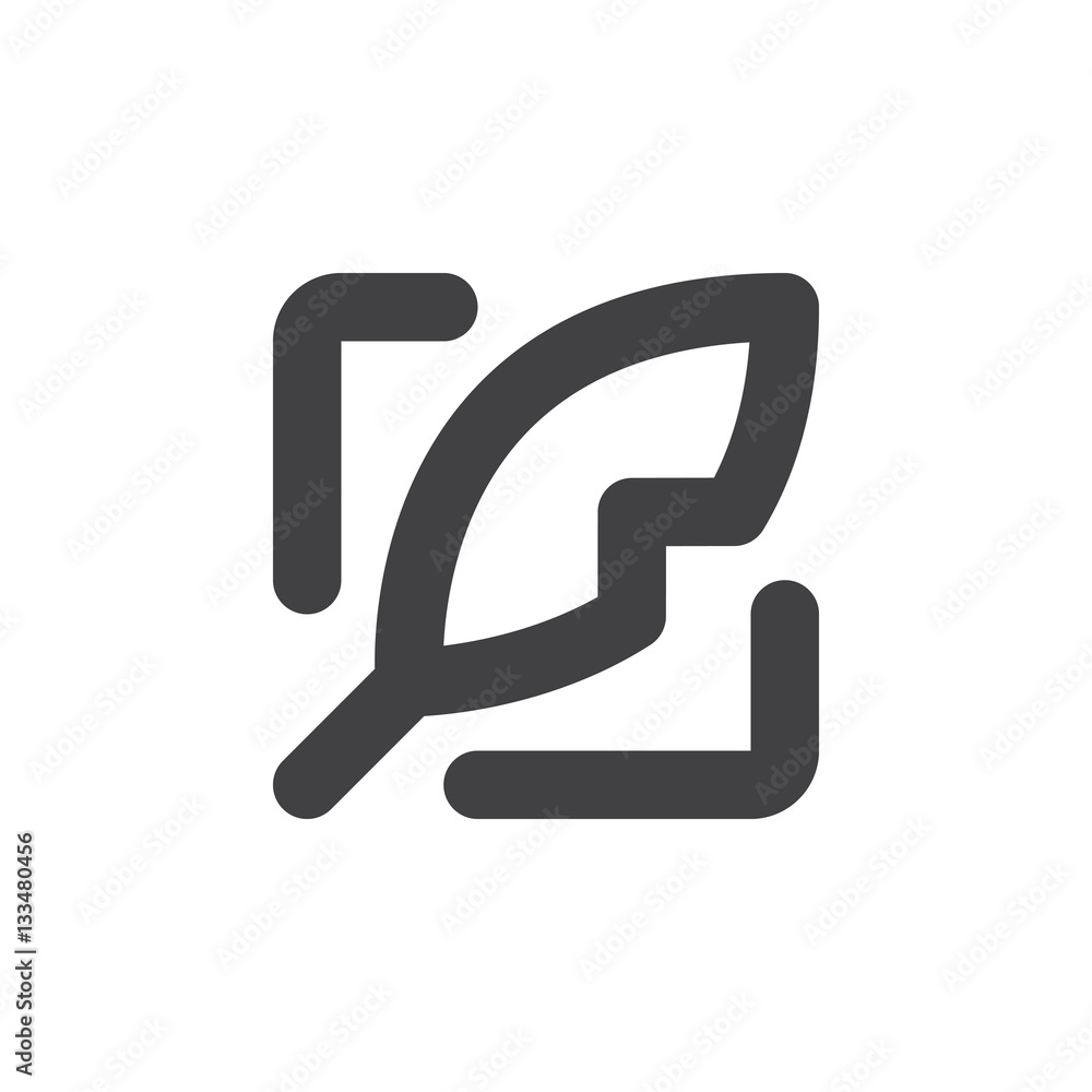 Compose thick line icon, outline vector sign, linear simple pictogram isolated on white. Symbol, logo illustration