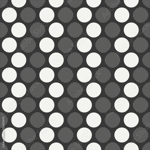 Retro memphis geometric line shapes seamless patterns. Hipster fashion 80-90s. Abstract jumble textures. Black and white. Circle, round, dot. Memphis style for printing, website, design, poster.