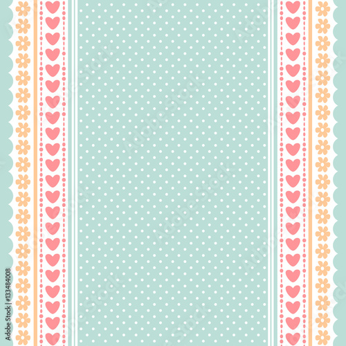 Patterned background in pastel colors