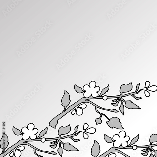 floral flower spring summer background botanical garden