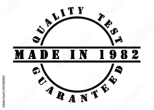 Plakat Made in 1982