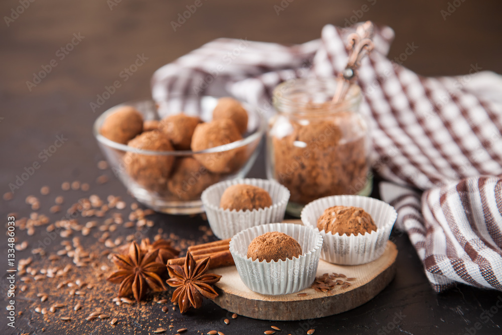 homemade candies on a table, selective focus, copy space homemade candies on a table, selective focus, copy space
