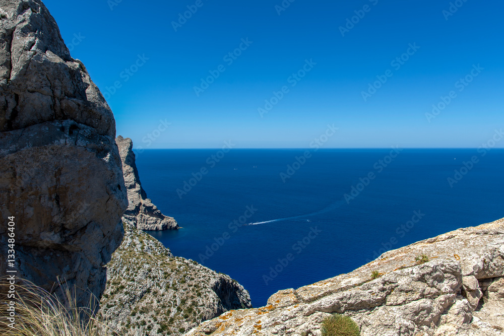 Majorca view on Cap de Formentor