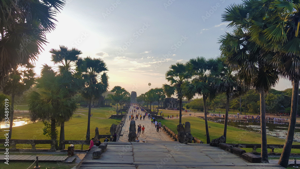 Fototapeta premium Angkor Wat Temple Siem Reap Cambodia