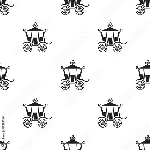 Carriage icon of vector illustration for web and mobile