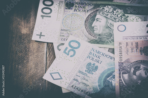 Polish zloty photo