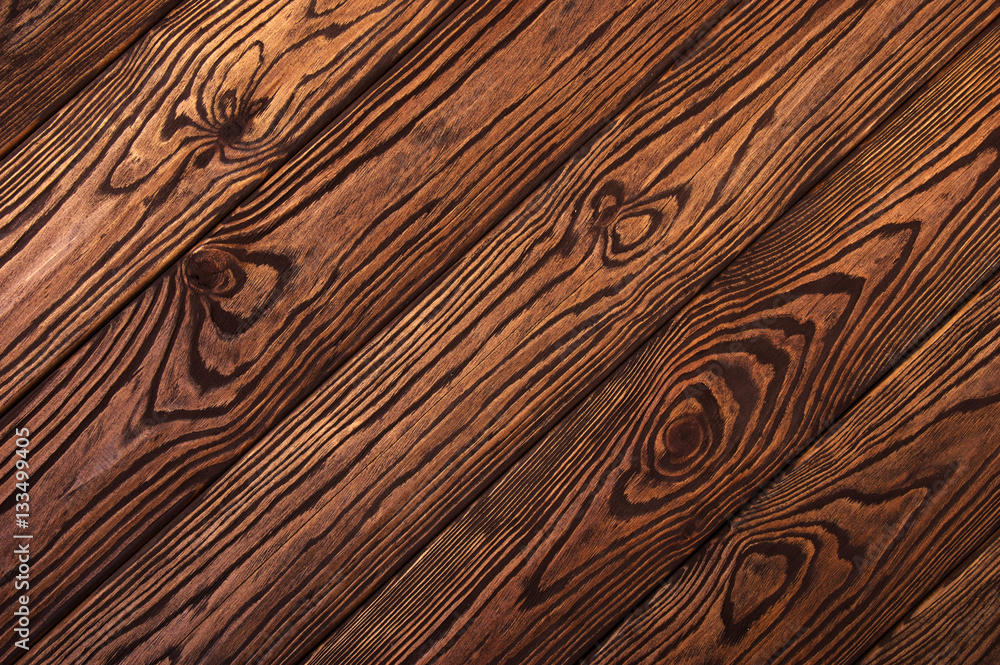 Naklejka premium Background old planks