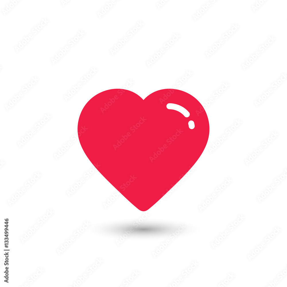 Heart Icon Vector.